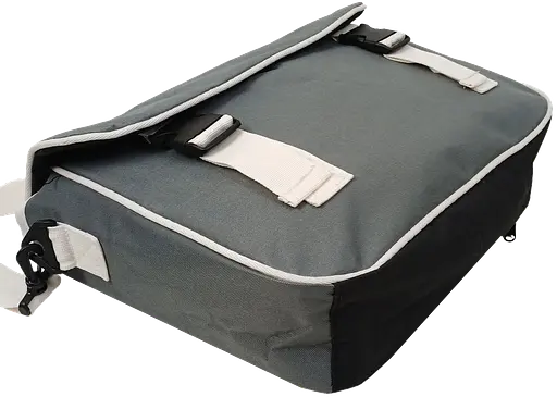 Багажная велосумка Bikemate с дождевиком 20L серая sum0028925 - фото 9