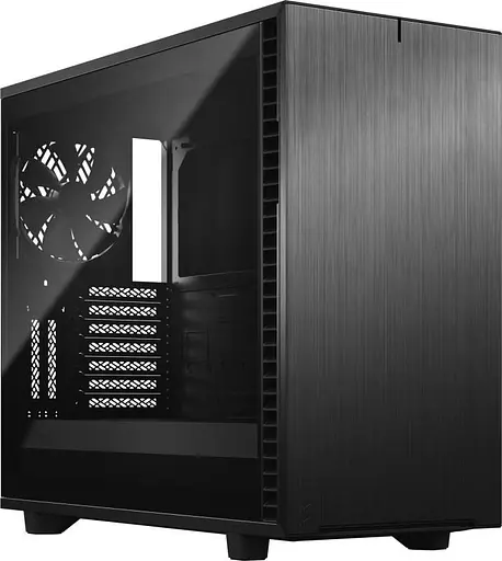 Корпус Fractal Design Define 7 Dark Tempered Glass Black (FD-C-DEF7A-03) без блока питания - фото 1
