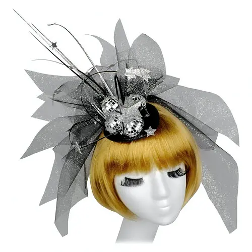 Капелюшок Галактика з фатою - фото 1