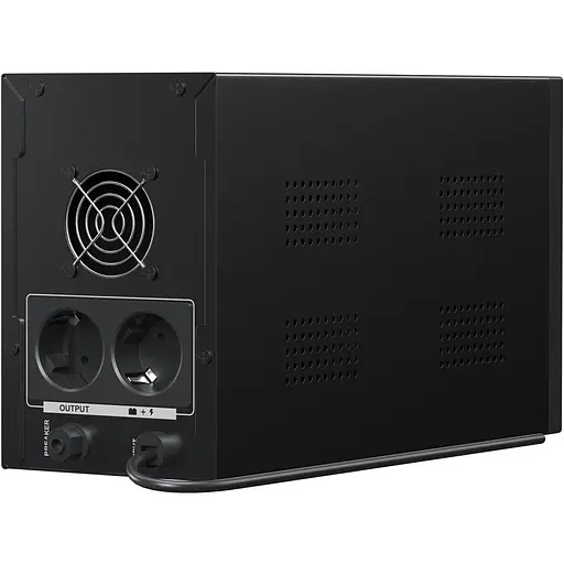 ДБЖ Marsriva MR-UF2000, 2000ВА/1200Вт, Line-Interactive, LED version, 2хSchuko, 2x12V/9Ah, metal - фото 3