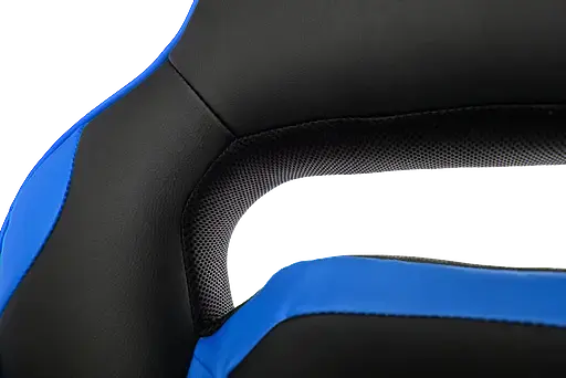 Геймерское кресло GT Racer черное с синим (X-2749-1 Black/Blue) - фото 8