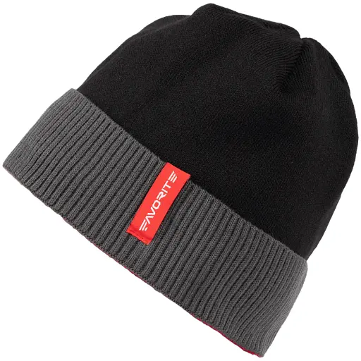 Шапка Favorite Fleece Hat 56 Black/Red - фото 2