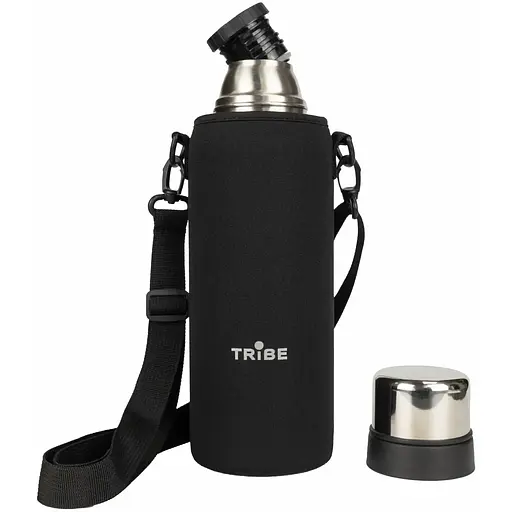 Чехол для термоса Tribe Neoprene Cover экспедиционного 1.2 L (1042-T-DF-0011-black) - фото 3