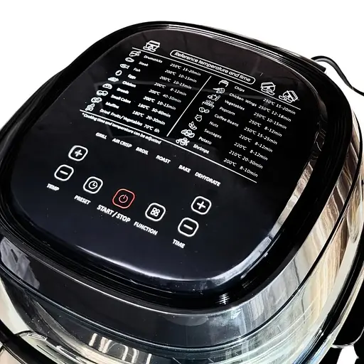 Аэрофритюрница Zepline ZP-140 на 10л с функцией вращения Smart с сенсорным управлением 4000Вт - фото 6