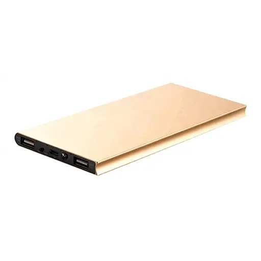 УМБ павербанк Power Bank 20000 mAh с фонариком LVR 018 Gold (17691)