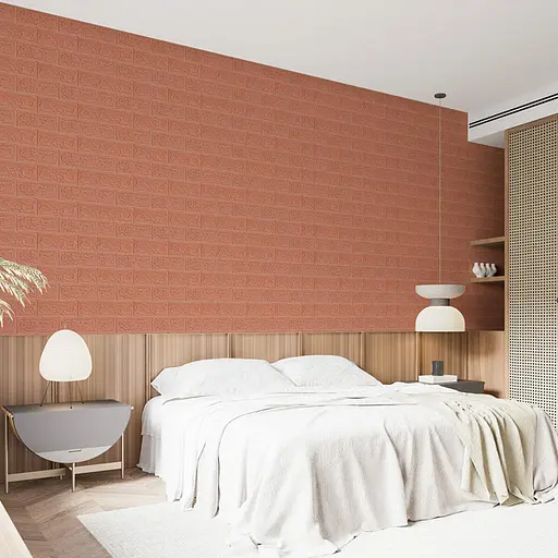 Панель стеновая в рулоне 3D 700х19600х3мм Пудра SW-00001919 - фото 6