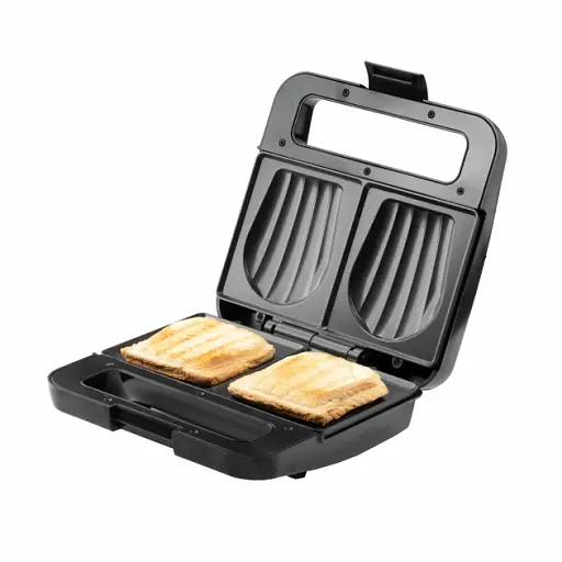 Сэндвичница бутербродниця Adler AD 3079 антипригарное покрытие 1200 Вт - фото 5