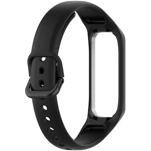Ремешок DK для Samsung Galaxy Fit2 (R220) Silicone Sport Band (black) - фото 2