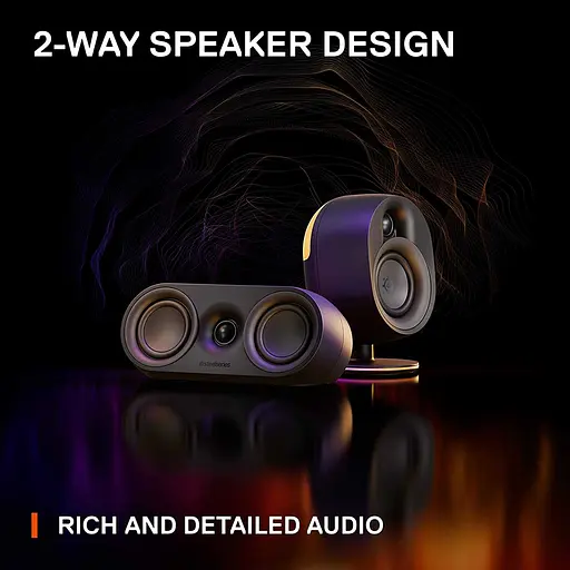 Акустическая система SteelSeries 5.1 Arena 9 Black (61549) - фото 4