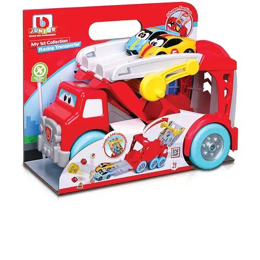 Набір ігровий Bb Junior My 1st Collection Racing Transporter (16-88623) - фото 4