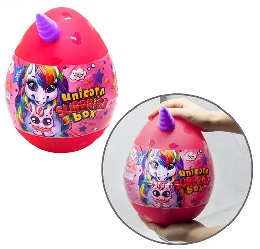 Набір креативної творчості Danko Toys Unicorn Surprise Box фіолетовий USB-01-01U - фото 2