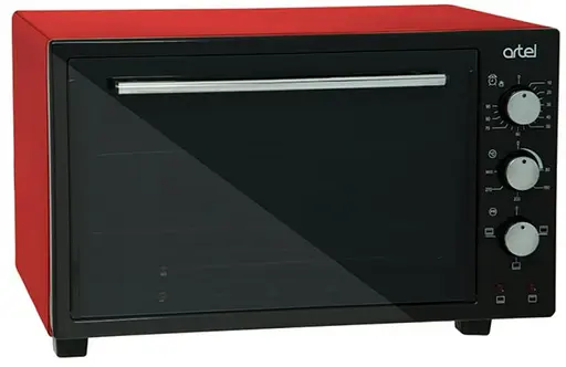Духовка настольная Artel MD 3618 E Black-Red - фото 3