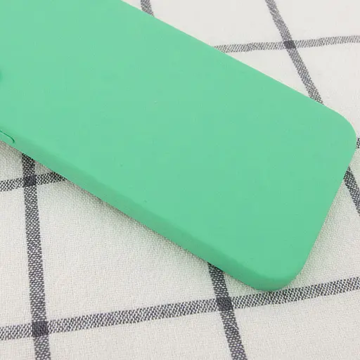 Чехол Epik Silicone Case Square Full Camera Protective AA NOLOGO для Apple iPhone 11, 6.1 Зеленый/Spearmint - фото 2