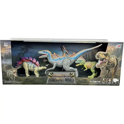 Набор Dino Toys Dinosaur World Эра динозавров F63 4 шт. (Q9899-F63)