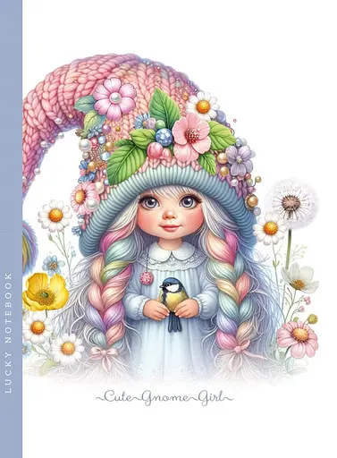 Блокнот, 80 г, интегральный, 143x200 мм, 48 листов, чистые листы, матовая ламинация, дизайн 24323