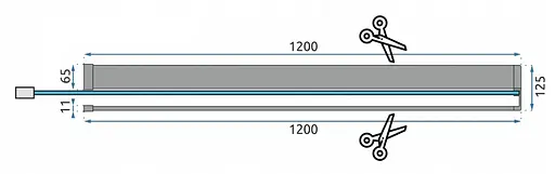 Душова стінка Rea Aero 80 gold з полицею Evo REA-K8439 + HOM-00653, прозорий, золотий - фото 6