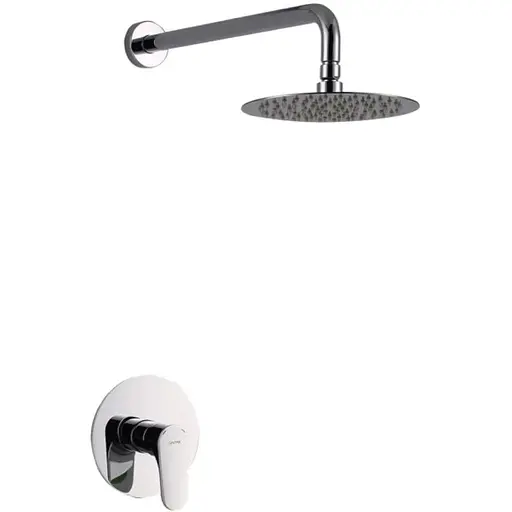 Душова система прихованого монтажу Gappo G7101, хром - фото 1