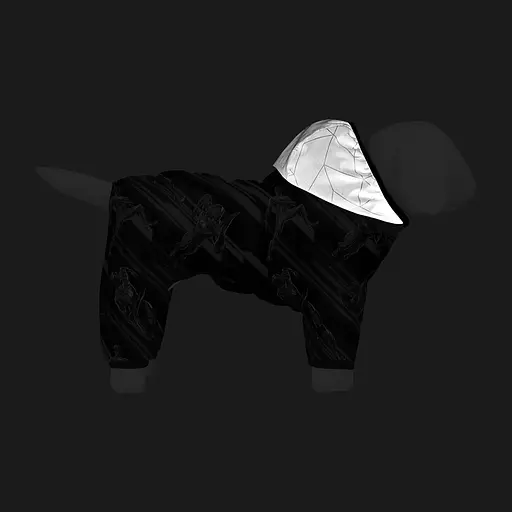 Комбінезон для собак Waudog Clothes малюнок Швидкість Флеша L55 В 77-79 см С 47-50 см [CD] - фото 4
