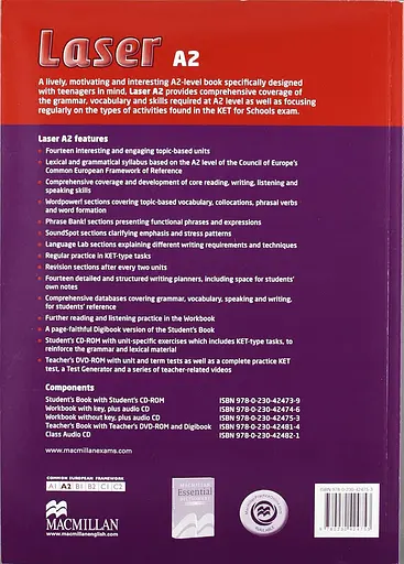 Laser. Workbook A2 Without Key + CD - фото 2