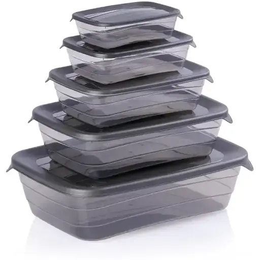 Набір контейнерів для їжі Max Plast 5 шт. в асортименті (0359) - фото 5