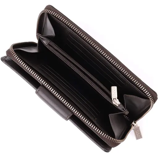 Стильный женский вертикальный кошелек из натуральной кожи Tony Perotti 17х9.5х2.5 см acs0032276 - фото 9