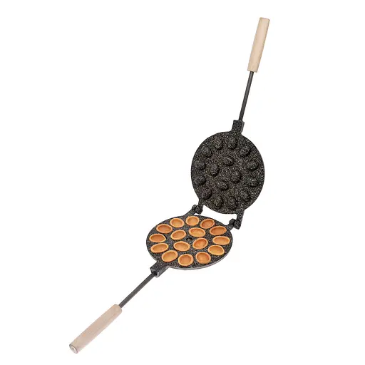 Орешница форма для выпечки печенья в виде орешков с антипригарным гранитным покрытием на 16 орехов, ХЕАЗ Черный 86245 - фото 5