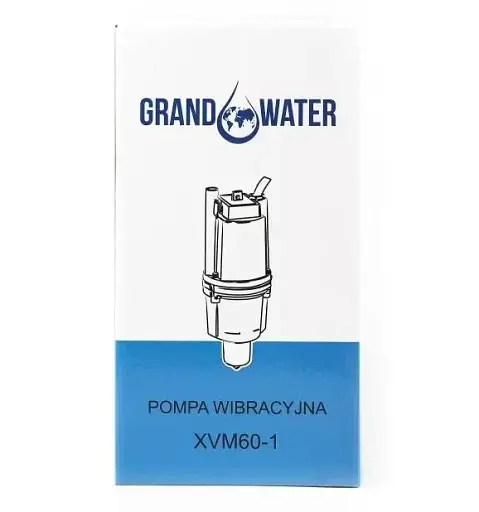 Насос вібраційний GrandWater XVM60-1 нижній забір H72m 0,25 кВт 30412 - фото 3