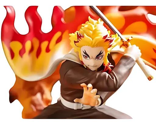 Фігурка Bandai Ichiban Kuji Клинок, який знищує демонів Кедзюро Ренгоку Demon Slayer Kyojuro Rengoku 18 см BS DS KR 14 2 - фото 2