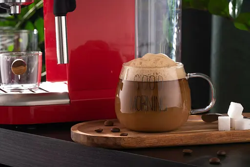 Набор чашек с ручками Ardesto Good Morning 430мл х 2 шт. боросиликатное стекло прозрачное (AR2643BMR) - фото 5