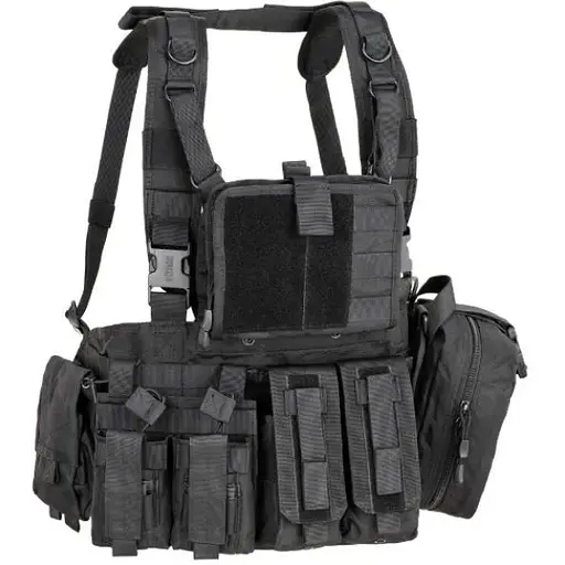 Жилет тактический Defcon 5 Multirole разгрузочный Черный (1013-1422.03.13)