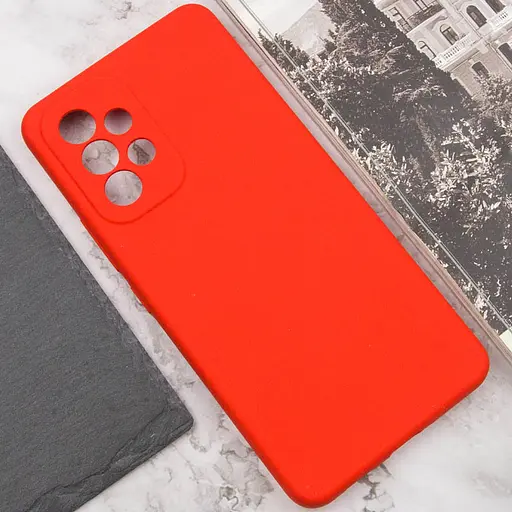 Чохол Silicone Cover Lakshmi Full Camera (AAA) для Samsung Galaxy A33 5G Червоний / Red - фото 5