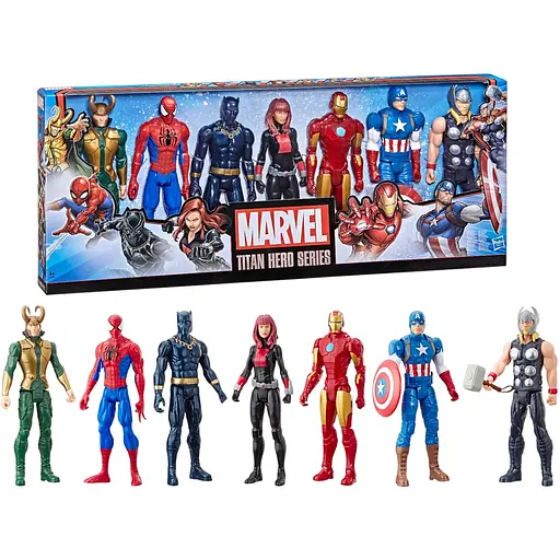 Набор игрушечный Hasbro Marvel Titan Hero Series Multipack (E5178)