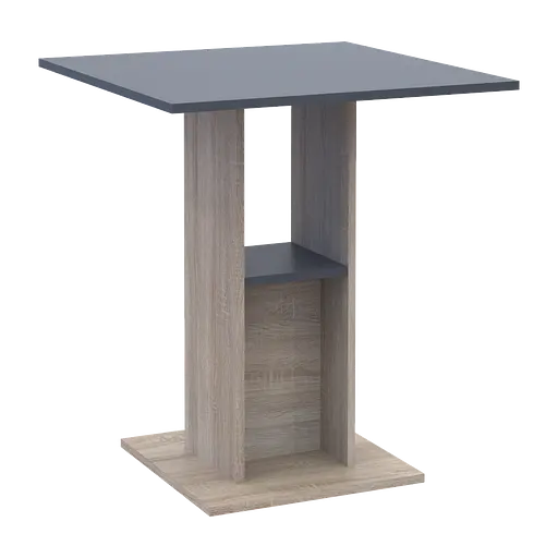 Стіловий стіл Doros Коуд Дуб сонома/Графіт 70х70х74 (41510132) - фото 7