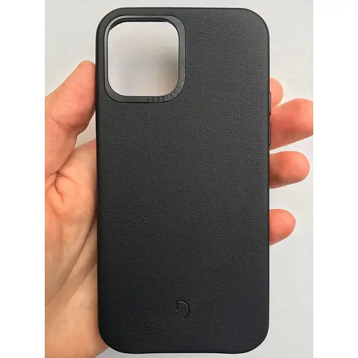 Оригинальный кожаный чехол Decoded Leather Case для Apple iPhone 12 Pro (6.1") Black - фото 7