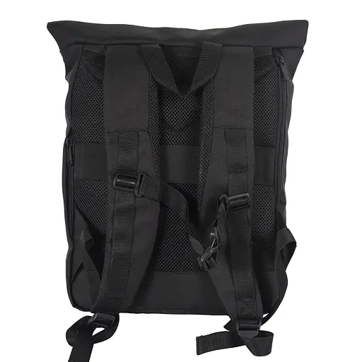 Рюкзак OOLOO Валабі 28х11х39 см 12л, оксфорд 900 чорний - фото 6