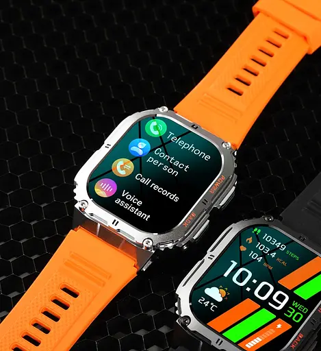 Годинник Smart Respect X Orange з компасом - фото 9