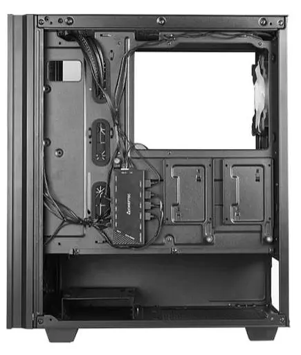 Корпус Chieftec HUNTER 2 GS-02B-OP 4x120 мм A-RGB, USB-C, ATX, без блока питания, черный (GS-02B-OP) Без блока питания - фото 8