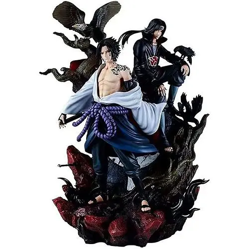 Фигурка Саске Учиха и Итачи Учиха Наруто Naruto Sasuke & Itachi Uchiha 36см N SAI 36 - фото 1