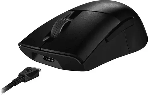 Беспроводная мышь ASUS ROG Keris AimPoint RGB USB/WL/BT Black (90MP02V0-BMUA00) - фото 3