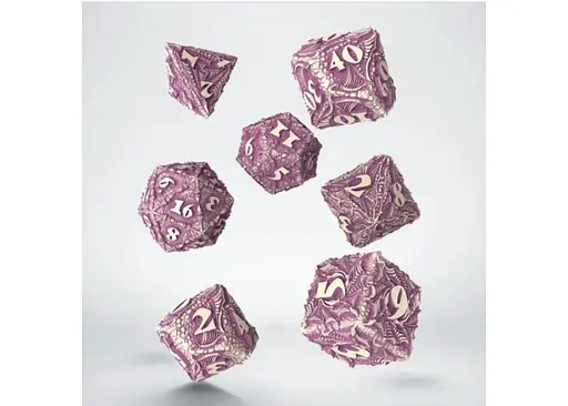 Набір кубиків Dracopolis Dice Set: Yucatan Featherwing , 7 шт. (SDCP02) - фото 2