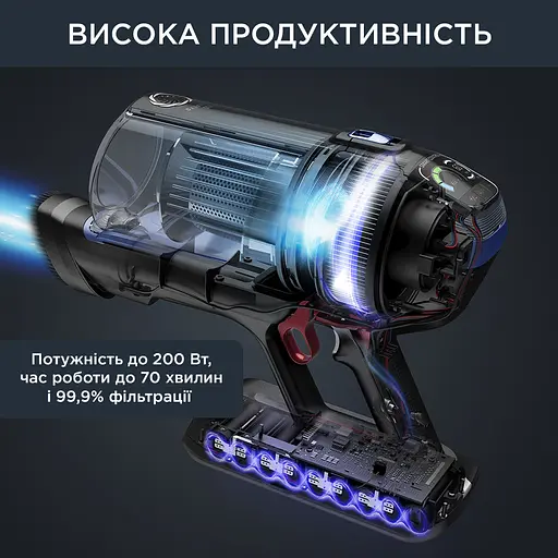 Пилосос акумуляторний Rowenta XForce Flex 12.60 (RH99C0WO) - фото 8
