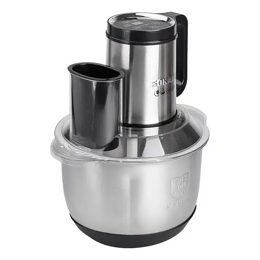 Многофункциональный блендер измельчитель Sokany SK-06036, 6в1 800Вт чаша 5.5л - фото 3