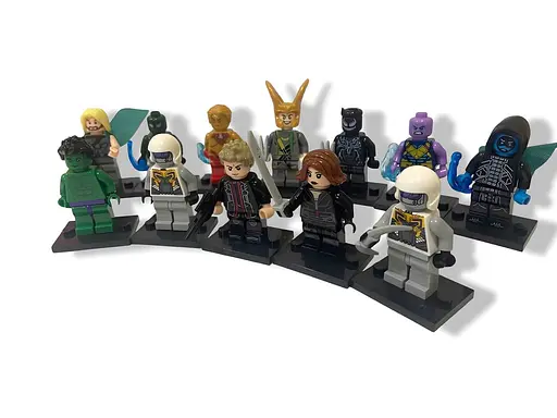 Набір ігрових фігурок Месники 12 шт. зі броєю (2804-1) - фото 6