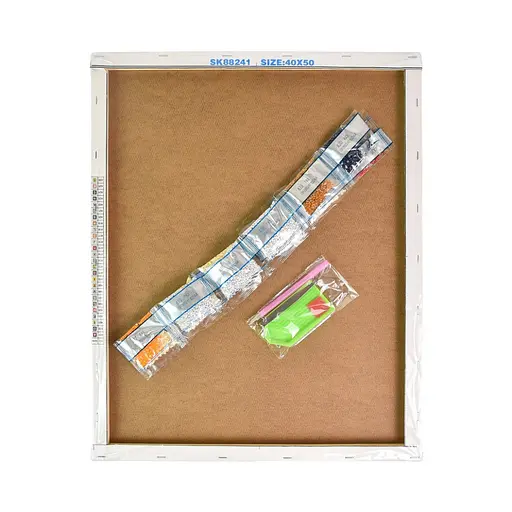 Алмазная мозаика Тропическая гармония SK88294 40х50 см - фото 4