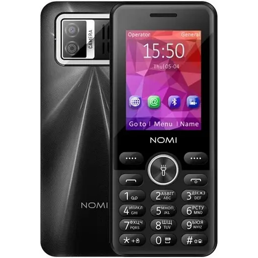 Мобільний телефон Nomi i2412 Black - фото 2