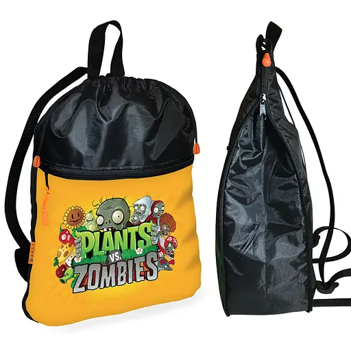 Шкільний рюкзак дитячий Рослини проти зомбі + Сумка для взуття спортивної форми рюкзак-мішок хлопчику (01812) - фото 2