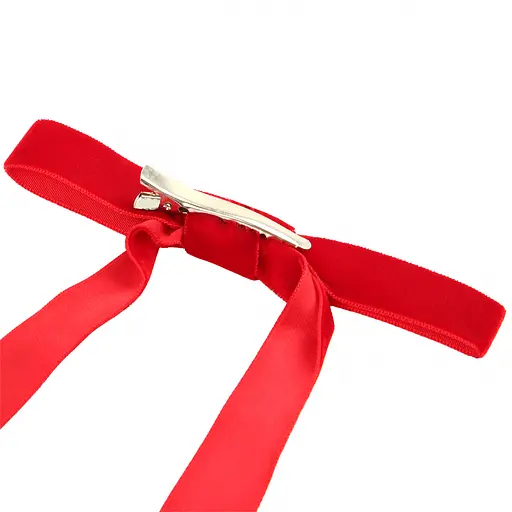 Набор декоративных украшений Yes! Fun Банты 36x12 см 5 шт. бордо (975097) - фото 4