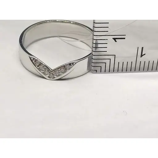 Серебряное кольцо Qvaliz с фианитами. Артикул 901-01199 16,5 - фото 4