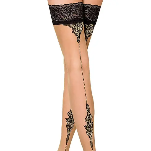 Чулки Passion ST106 1/2 beige