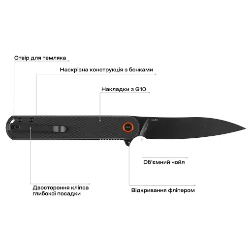 Нож Skif Townee Jr BSW Black - фото 7